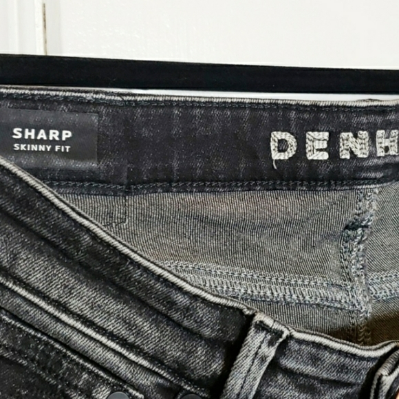 denham black jeans